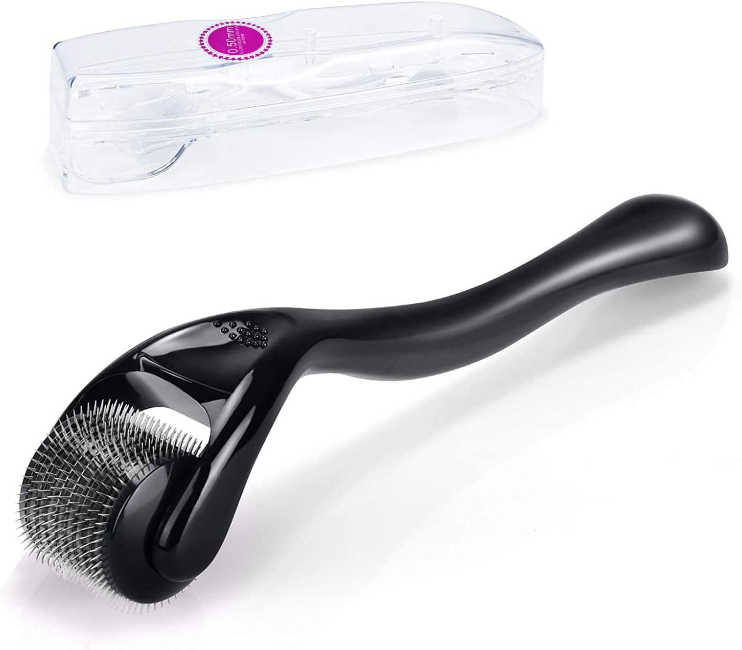 Derma Roller, 0.5mm Micro Needle Roller, Facial Needle Roller for Skin Rejuvenation Anti Ageing Wrinkle Beauty Massage Tools