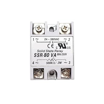 Solid State Relay 12v 24v SSR-60VA SSR-80VA SSR-100VA 60A 80A 100A Relais Regulator AC SSR 60VA 80VA 100VA80VA