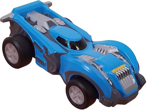 Miniatura 5 de Mini bola misteriosa de auto de carreras con cierre de tracción, 1 paquete, multicolor