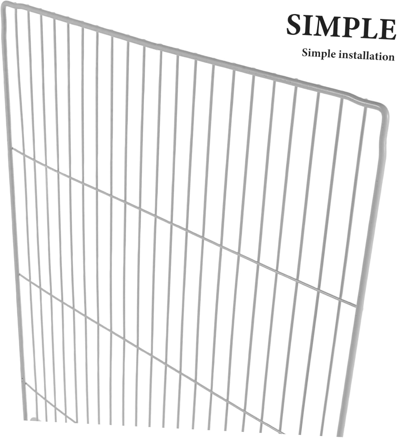 Cabilock Freezer Iron Wire Divider Adjustable Shelf Separator for Organized Storage Metal Refrigerator Partition for Home Commercial Use for Ice Cream and Food Organization