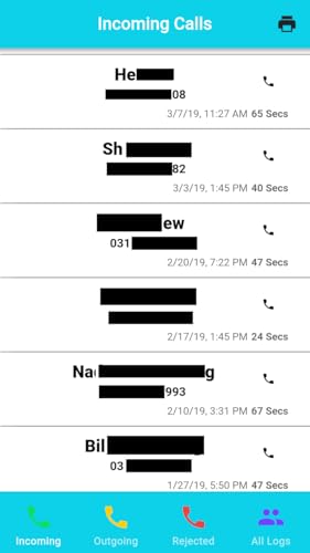 Call Log Exporter PDF