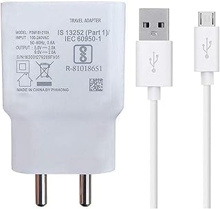 Fast Charger Compatiable with 1 Meter Micro USB Type B Charger for Vivo Y17/ Y20 / Vivo v7, v7+, v9, v9 Youth A,Y20 G,Y 20 Price In India