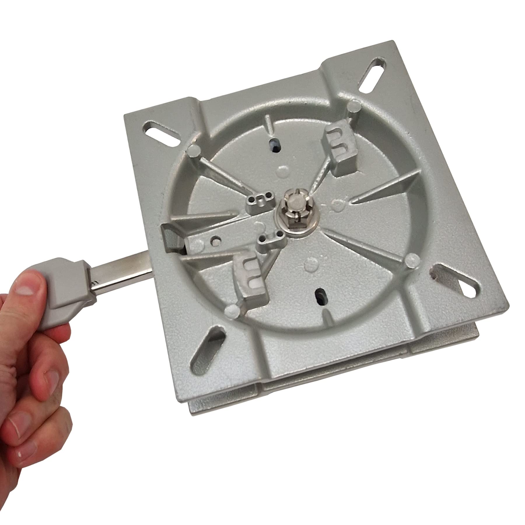Siège Pivotant Galaxy Avec Verrouillage – 360° – En Aluminium – Pour Bateau, Camion, Camping-car
