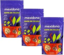 KIT 3X SOPA FEIJÃO MEXIDONA 115G - NATURAL, VEGANA, SEM GLÚTEN