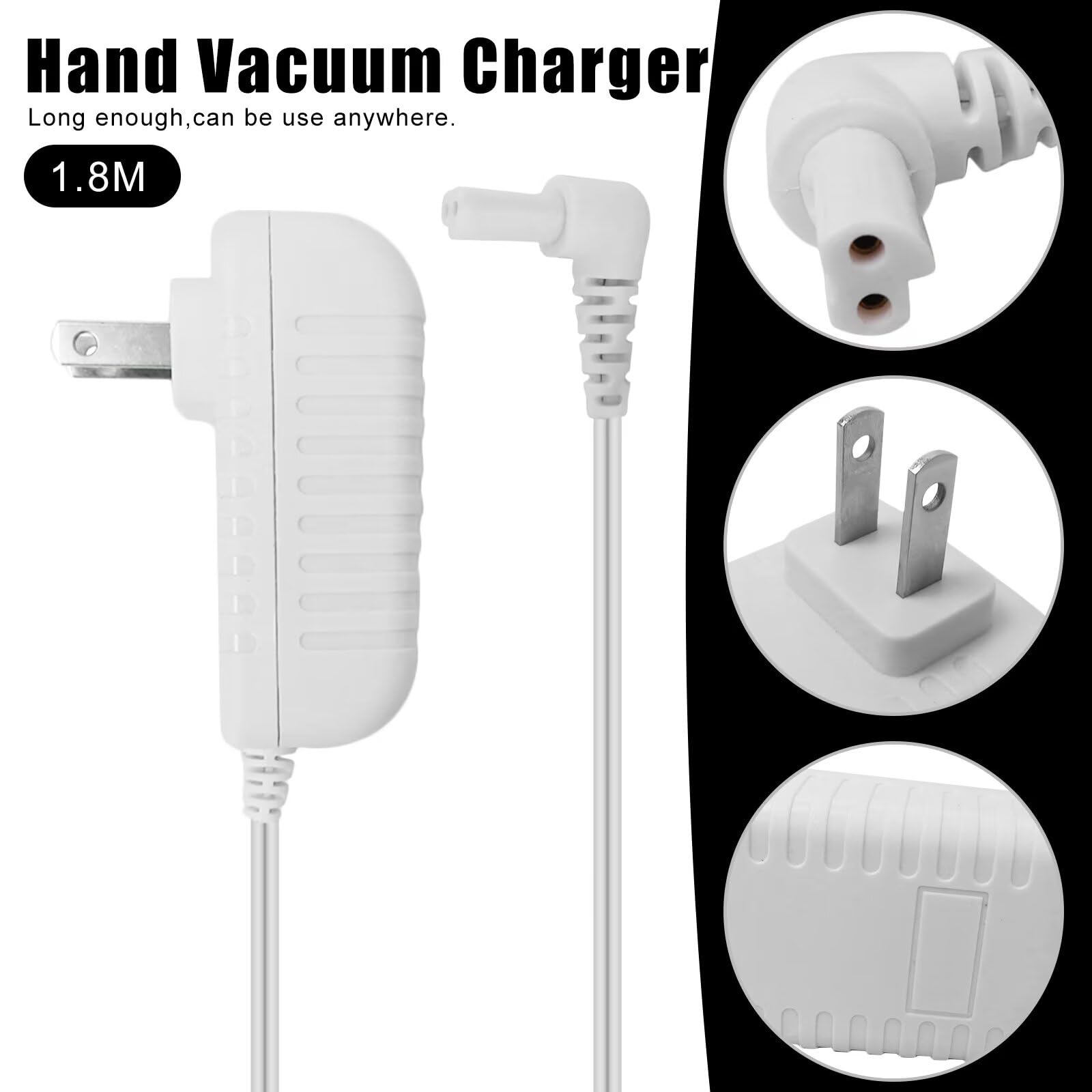 23V for Black and Decker Handheld Vacuum Charger N511997 90602523-04 for Black+Decker HHVK515JP07APB, HHVK515JP07, HCUA525JA, HCUA525JP