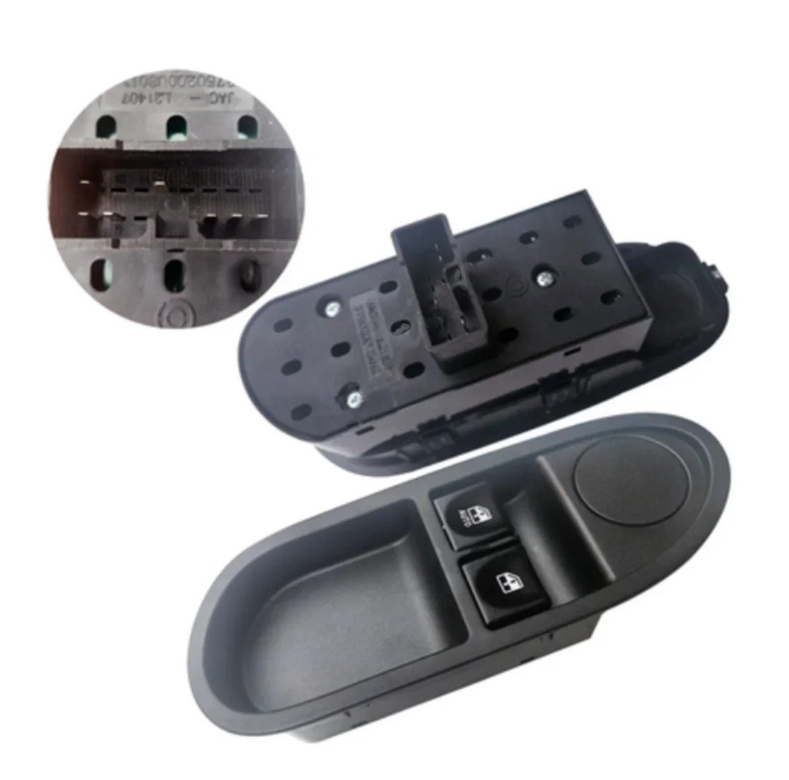 Pulsantiera Alzavetri Per JAC Per J3 2011-2019 Interruttore Controllo Sollevatore Vetro Finestrino Principale Elettrico Anteriore Sinistro 2 Pulsanti Accessori Per Auto Elettrico Alzacristalli