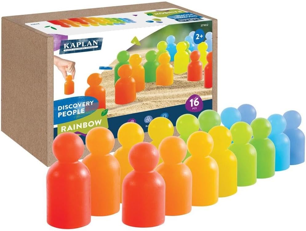 Kaplan Early Learning Discovery People Rainbow 16