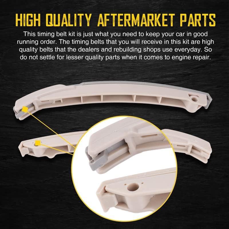 Engine Timing Chain Kit Sets Fit for 04-08 F150 5.4L, 05-08 F250/F350 Super Duty 5.4L, 05-08 Na-vigator 5.4L, 05-08 Expedition 5.4L Replace # 5L3Z-6268-A1, C-391, 9-391, 222-391, TC391 OE Part
