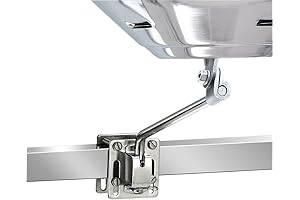 MAGMA Square Rail/Vertical Surface Mount for Marine Grills