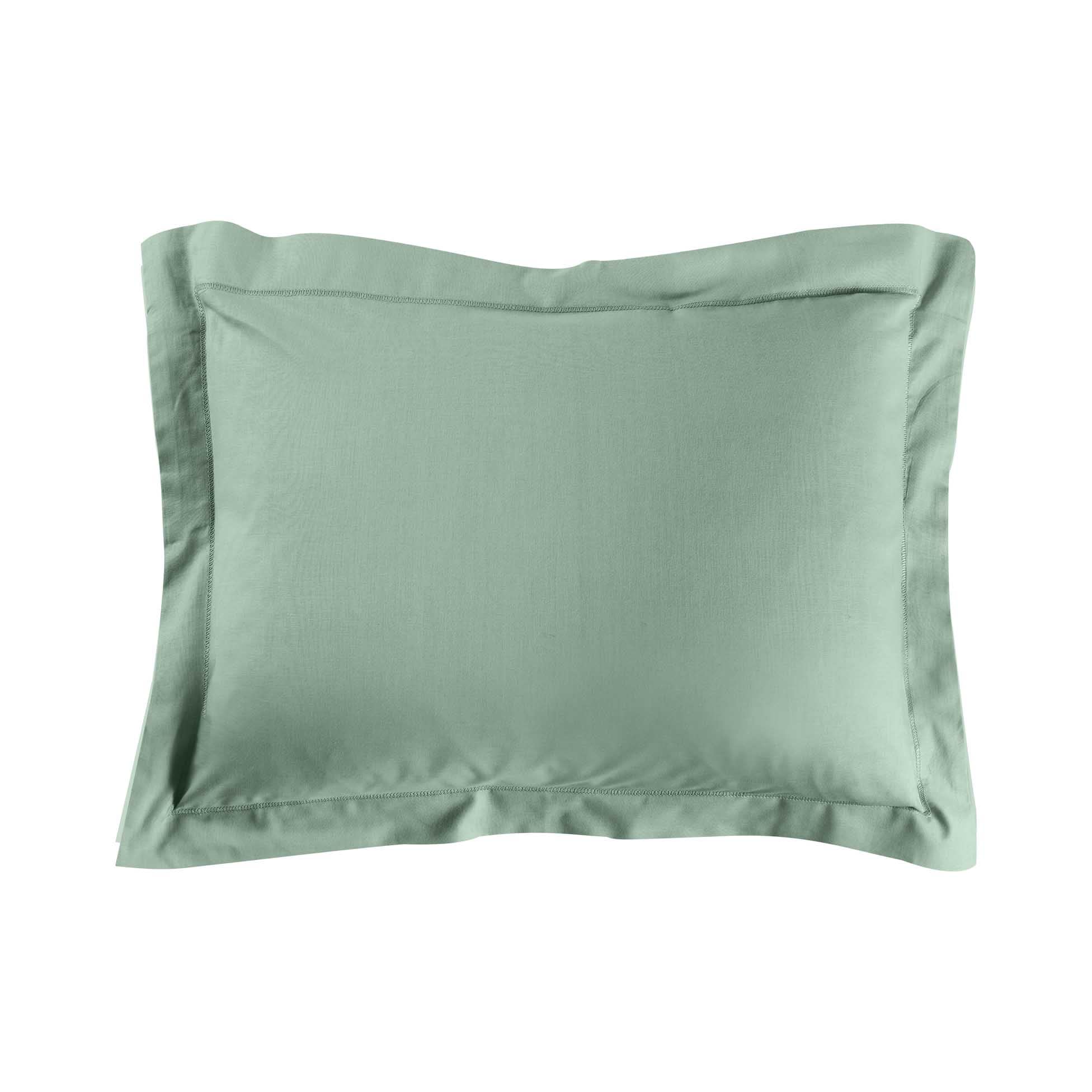 Douceur D'intérieur Sage Lina Pillowcase (50 X 70 Cm) 100% Cotton