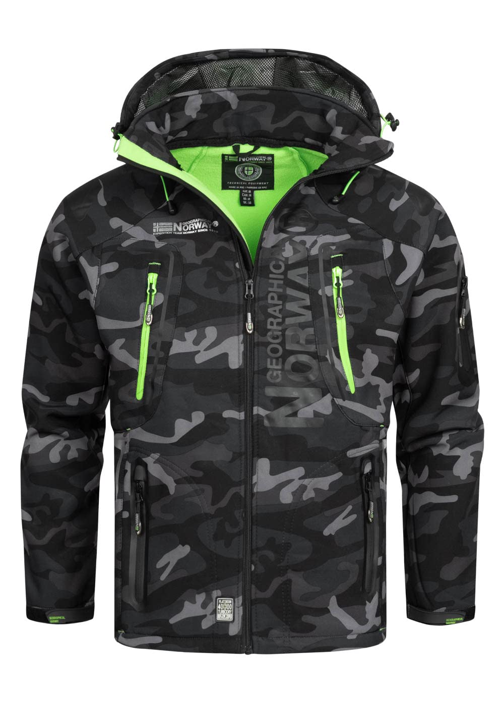 Geographical Norway Tambour heren Softshelljas voor heren