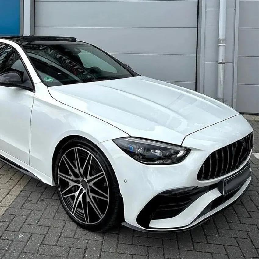 Diffuseur avant Mercedes W206 pour protéger et rabaisser le pare-chocs