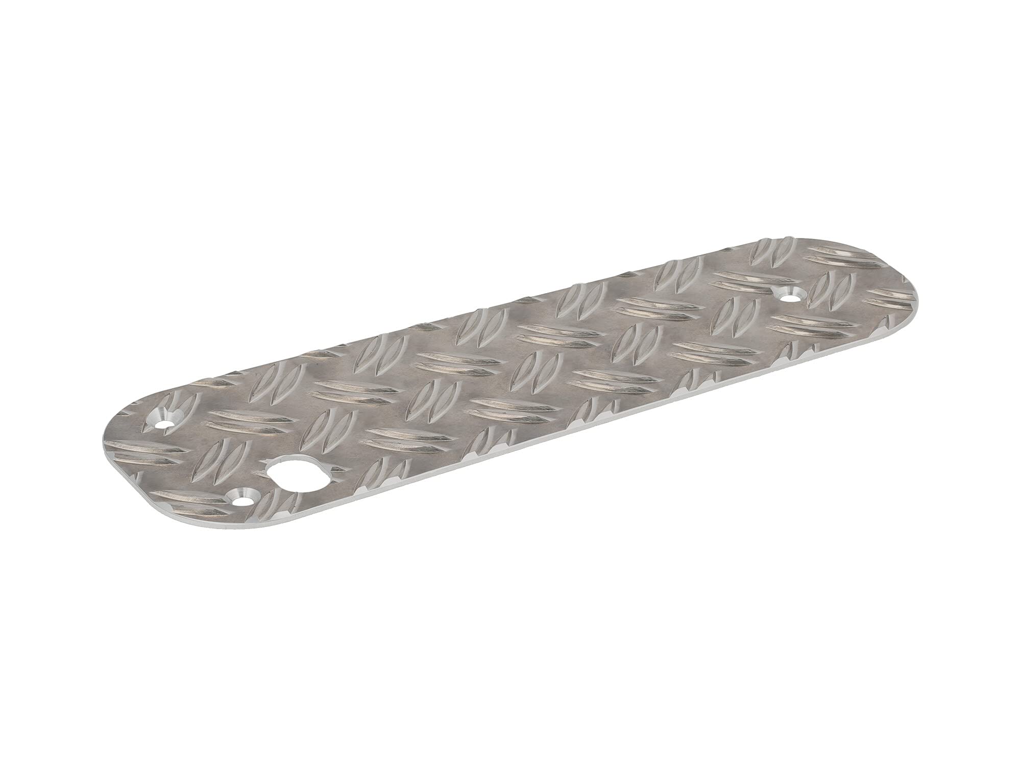 Set: Trittbretter + Armaturenblech, Aluminium-Riffelblech - für Simson Schw