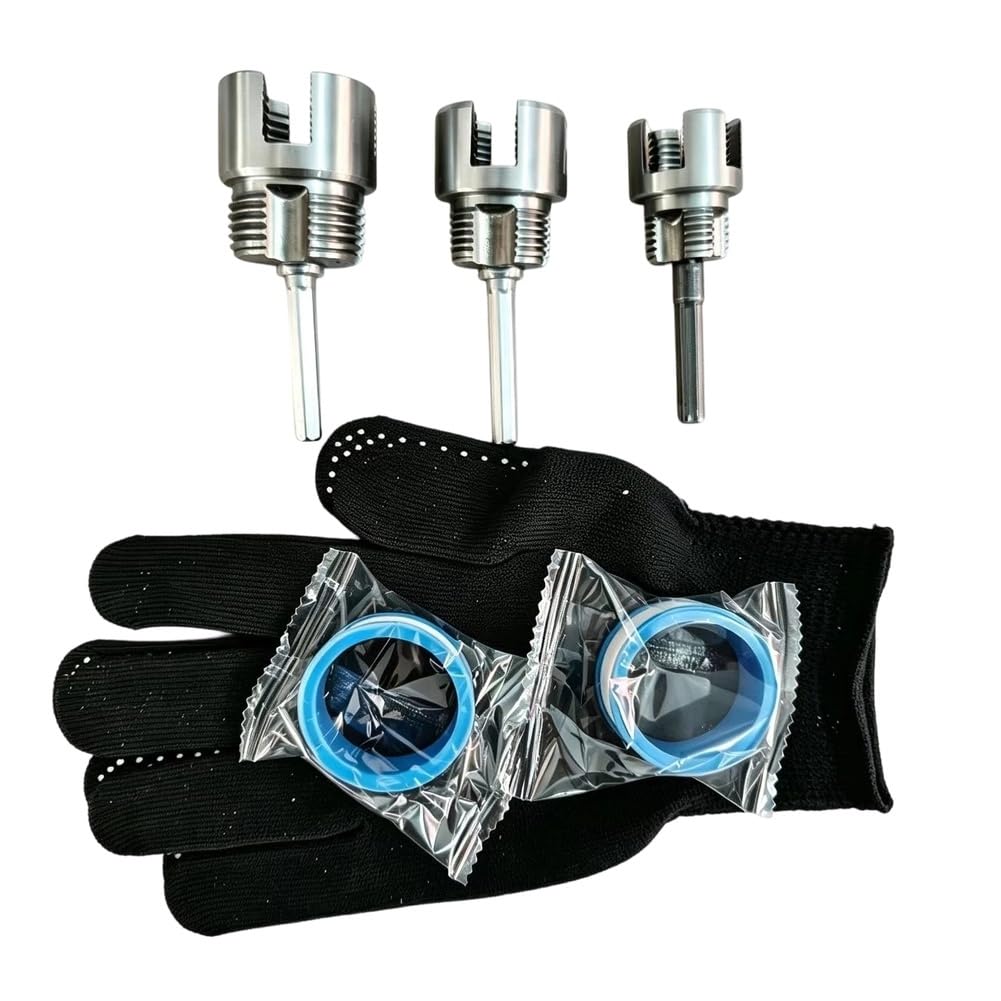 Aundhegrtt As Shown Pvc Pipe Threaded Cutting Tool 4 In 1 For 1/2", 3/4", 1" Pvc/Plastic Pipes, Water Pipe Threader