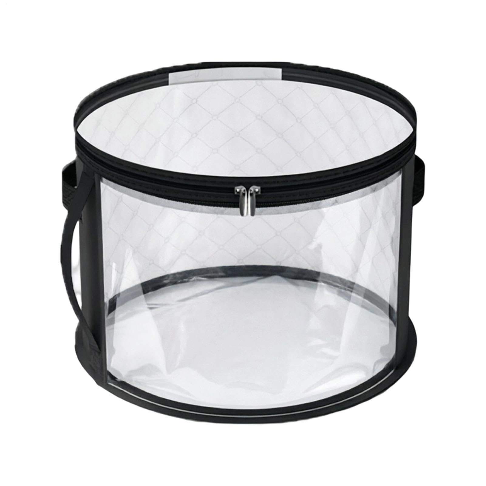 Organizador de gorras de béisbol, contenedor de almacenamiento apilable de gran capacidad para armario, estante, viajes y playa, perfecto para apartamentos y dormitorios
