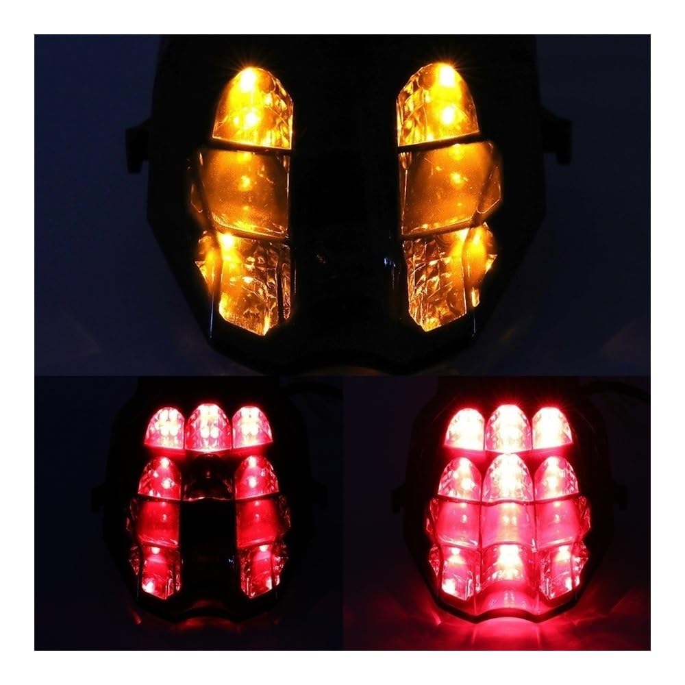 faro posteriore Moto Fanale Posteriore A LED Con Luce Freno Per Speed, Per Triple 675/R 2013-2020, Per Street S 660 R/RS 765 2022, Indicatore Di Direzione Per Moto