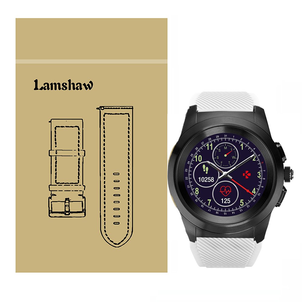 LvBu Silikon-Armband Für MyKronoz ZeTime Smartwatch | Ersatzband Sportlich & Bequem