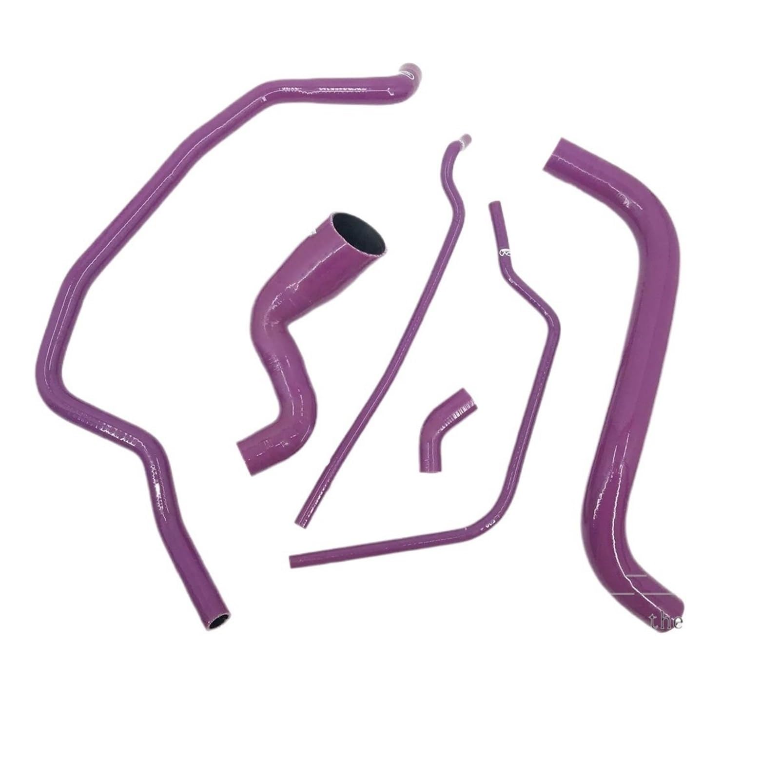 Straight Reducer Hose Coupler Fit for 1986 1987 1988 Porsche 944 2.5L Non Turbo Silicone Radiator Coolant Hose Kit(Purple)