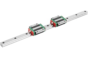 EWG15 59.06 Inch Square Linear Guide Rail and 2Pcs EGW15 CA Flange...