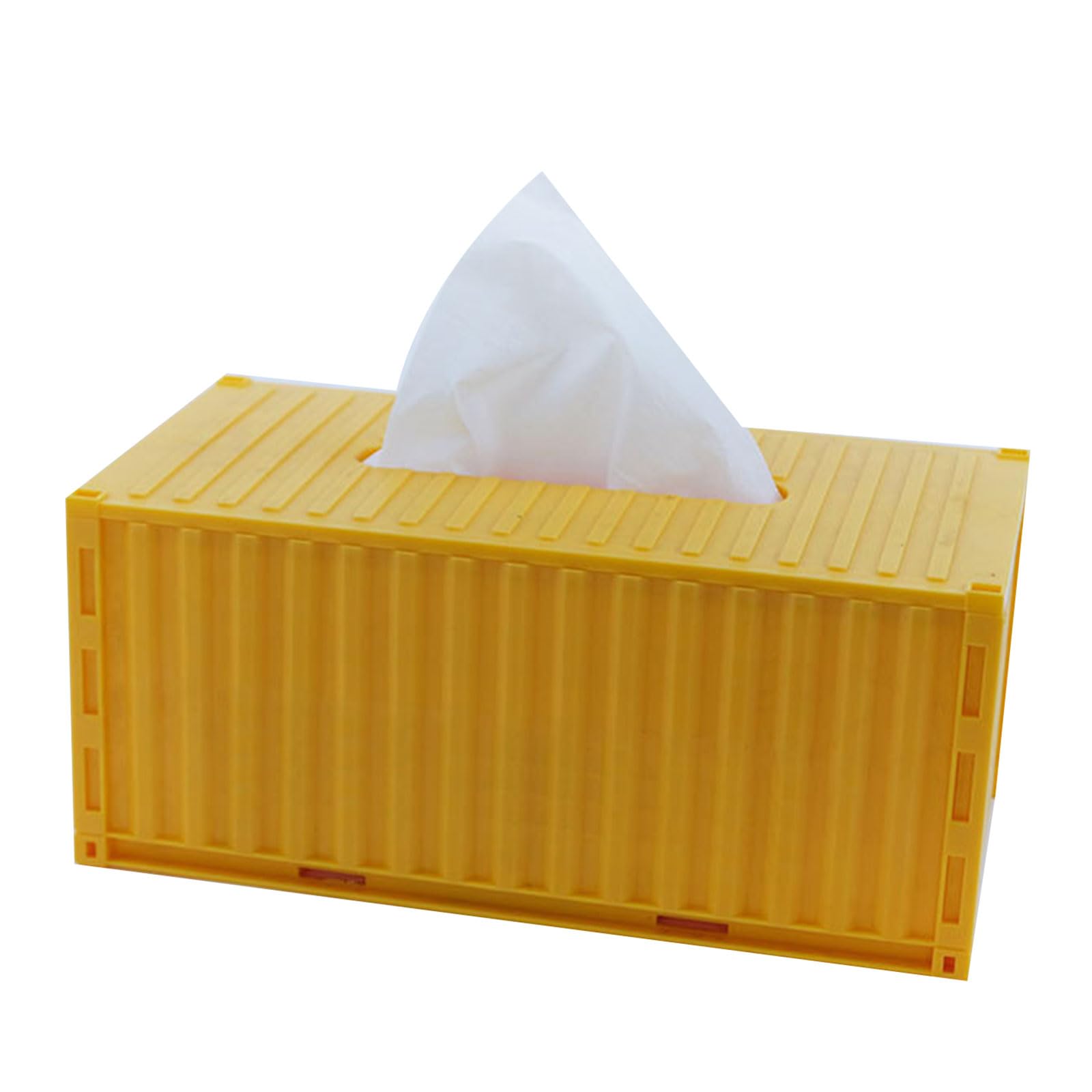 Yhplxyuus Container Tissue Dispenser for Kitchen Decorative Paper Towel Box Colorful Napkin Holder for Dining Table Napkin Dispenser