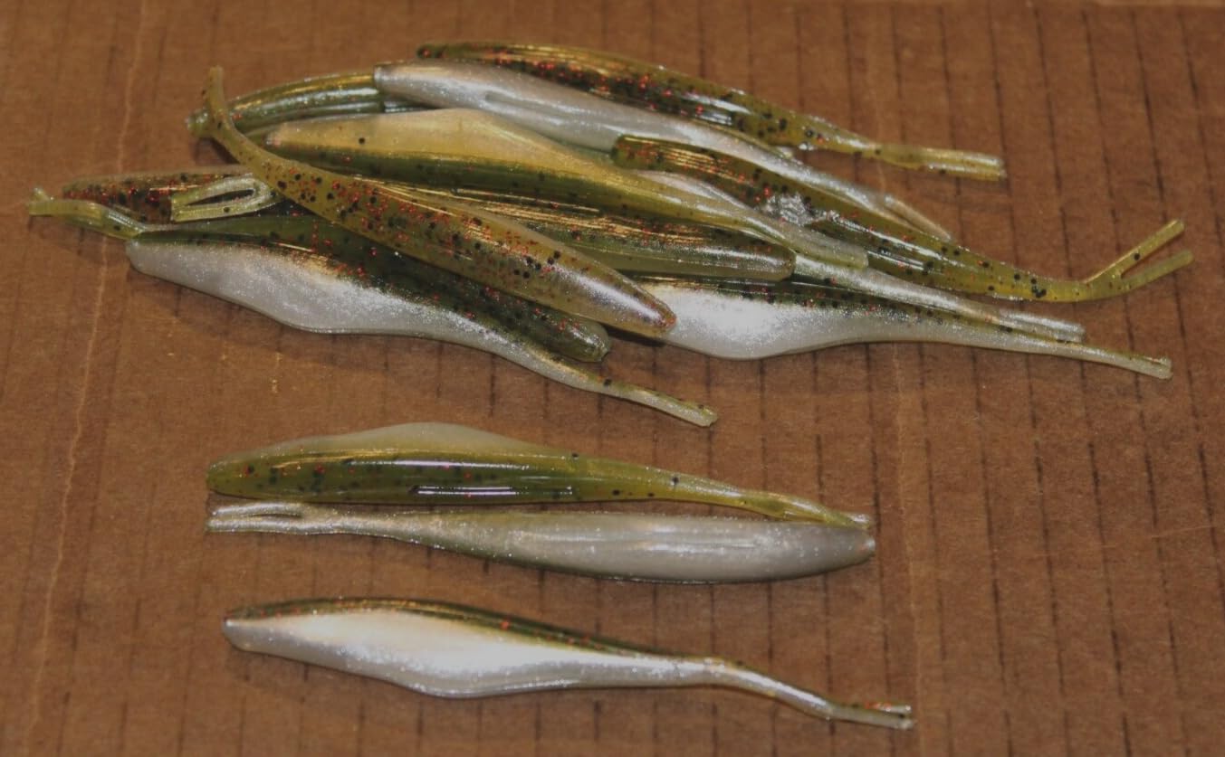 Zoom Salty Super Fluke Soft Plastic Jerkbait Choose From 100