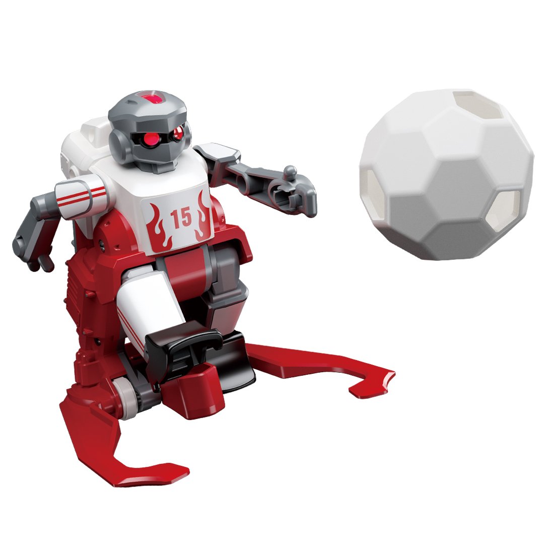 Amazon | Omnibot サッカーボーグ ヒノタマレッド | 電動ロボット 
