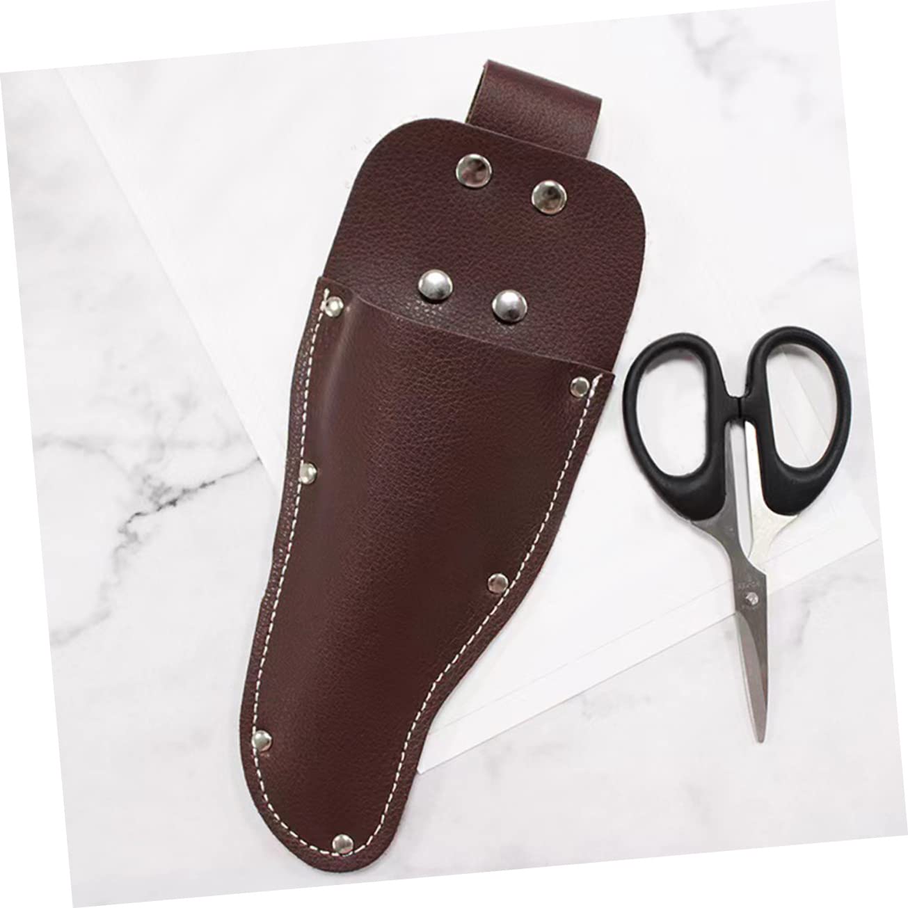 Hemobllo custodia in pelle per cesoie da potatura potatori a mano borsa a forbice Forbici coltelli gardiun Pinze rivestimento in pelle forbice da potatura caso potatore Pelle bovina