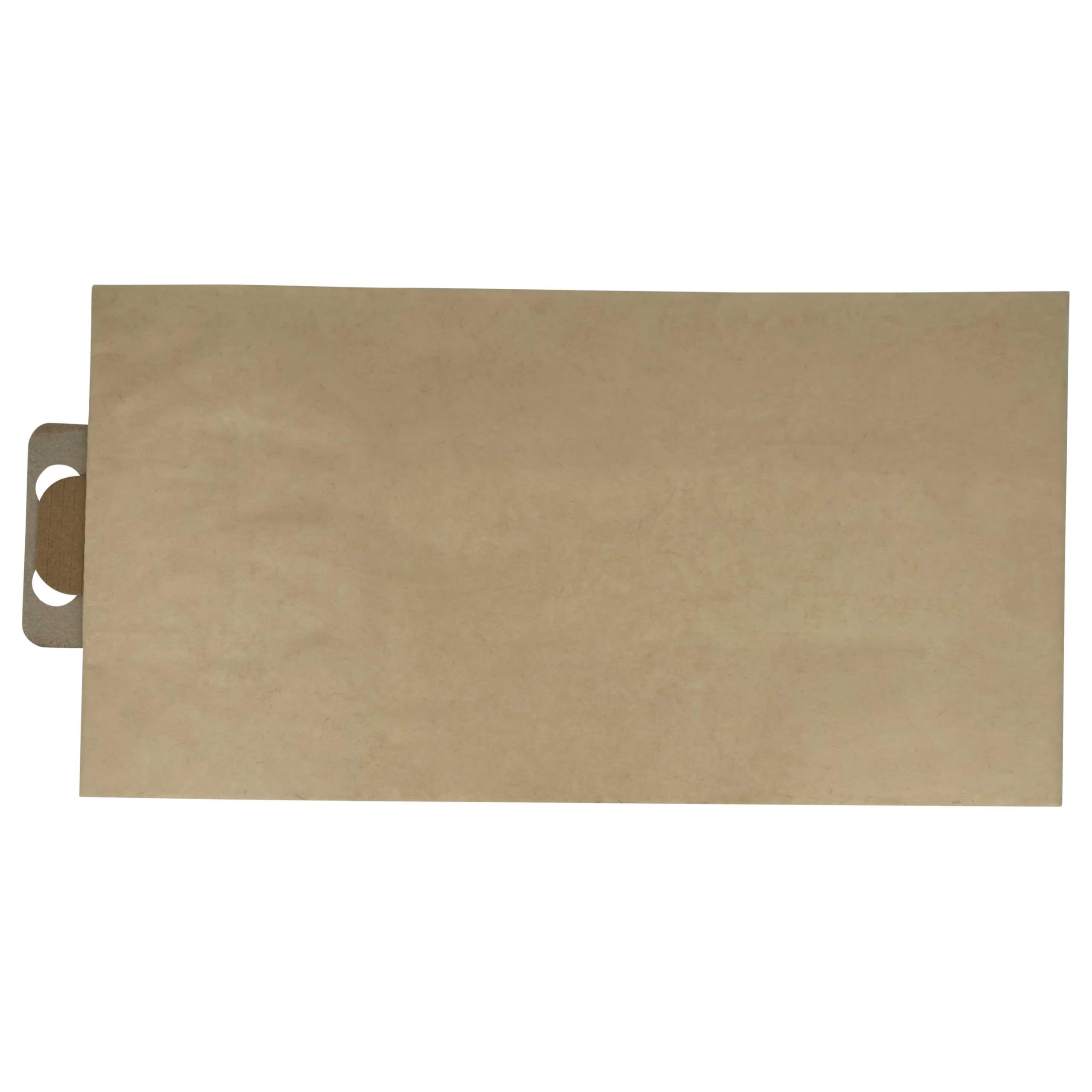 vhbw 100 worków do odkurzacza kompatybilnych z Nilfisk-Alto CDB 3050 Business, 3020 Business, 3000 Business odkurzacz – 44,5 cm x 22 cm, brązowy