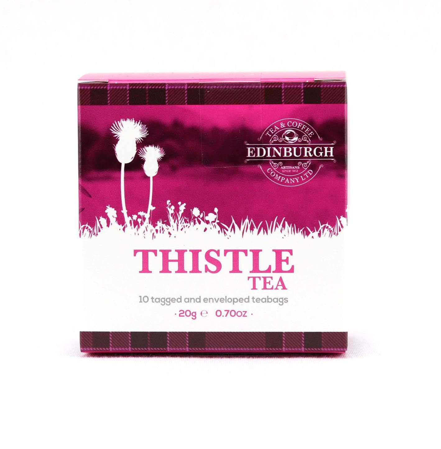 Edinburgh Tea & Coffee Company, The Scottish Collection 4-Flavor Variety Pack, 40-Count Tea Sachets