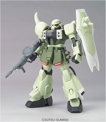 Bandai Spirits HG Mobile Suit Gundam SEED Zaku Warrior, 1/144 Scale, Color-Coded Plastic Model