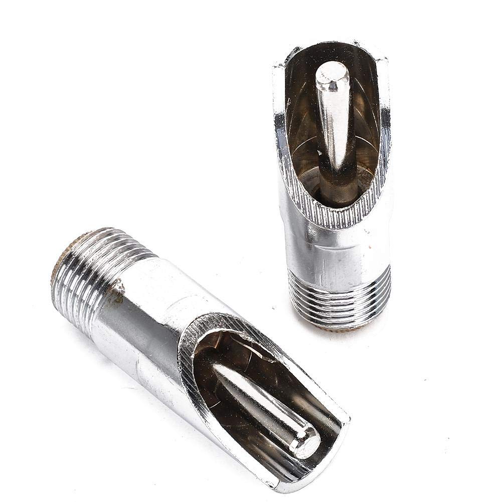 10 pièces Abreuvoir pour Porcs en Acier Inoxydable, Abreuvoirs Automatiques à TéTine avec Capuchon en cuivre Abreuvoir à Bec de Canard pour Porc bétail Animaux