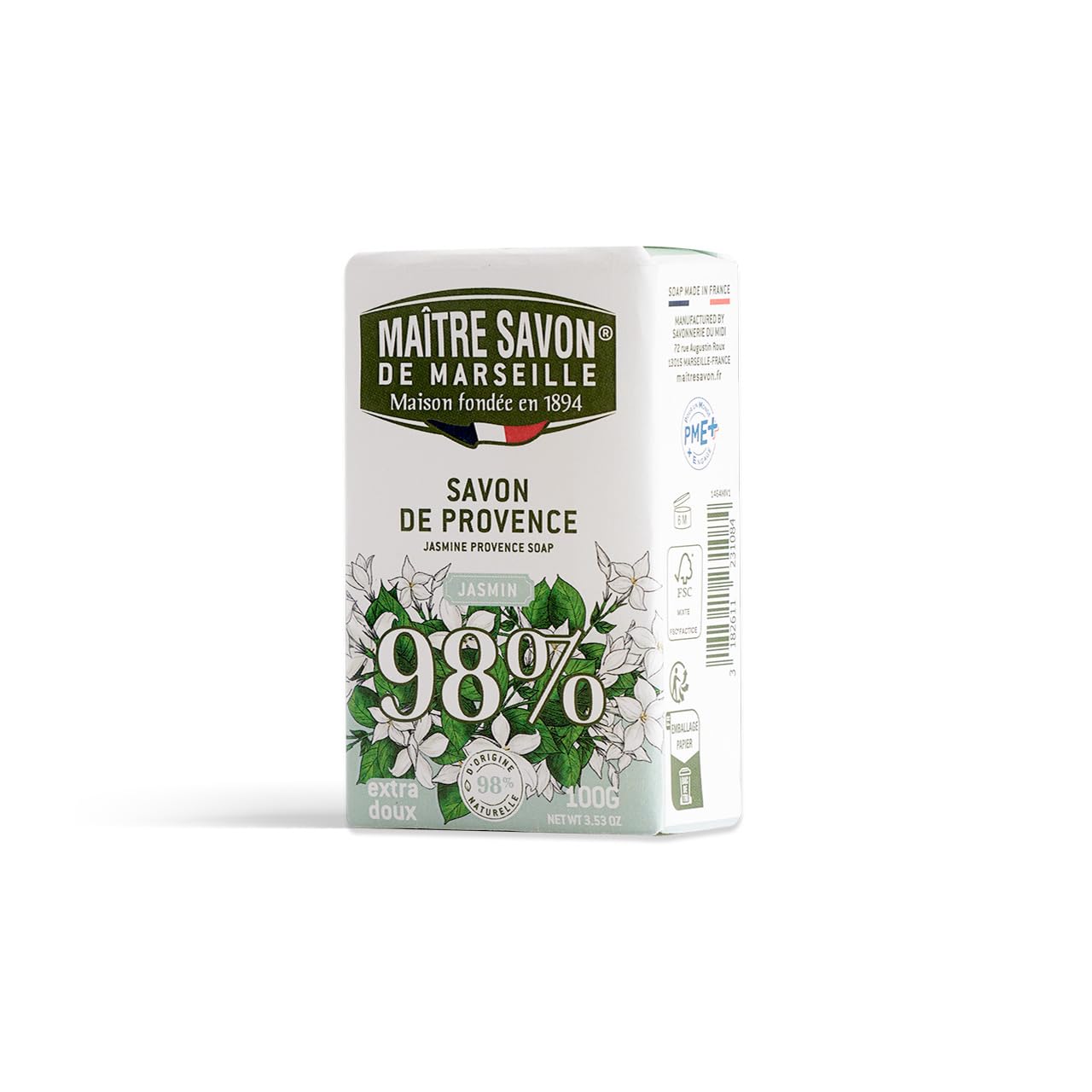 Provence Soap Bar - Jasmine 100g (3.5 oz)