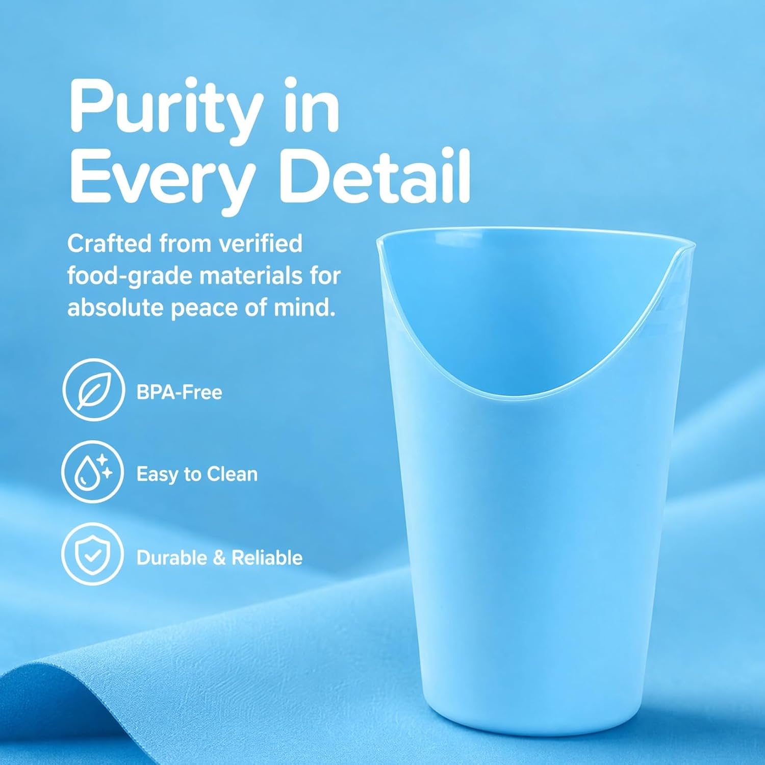 2pcs Adult Cups for Elderly Care Spill Nursing Cups for Bedridden Patients Food-grade Safe Dysphagia Drinking Mug Adaptive Water Bottle for Hospital Use