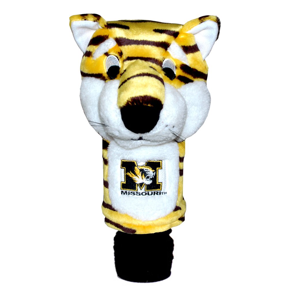 Team Golf NCAA Missouri Tigers Mascot Head Cover Mascot Golf Club Headcover, Fits most Oversized Drivers, Extra Long Sock for Shaft Protection, Officially Licensed Product