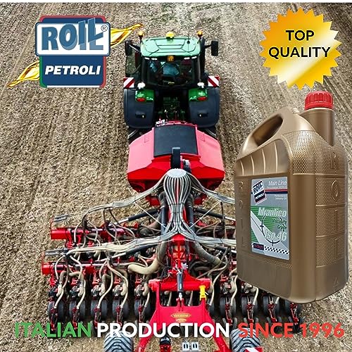 5 Litri di Roil Olio idraulico VG ISO 46 "NUOVA FORMULA CON POLIMERO ELASTOMERO" con più elasticità e durata delle parti in gomma, antischiuma e antiusura per sistemi oleodinamici e idrostatici - 4
