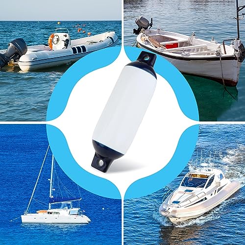 kowaku Boat s Bumpers Boat Bumpers Cold Resistance Yacht Ender Buoy Yacht s Bumpers for Yachts Marine Buoys Docking Fishing Boats, 6 Set Boat Fender