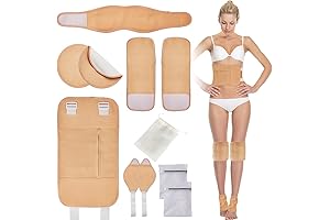 11Pcs Castor Oil Pack Wrap To Support Liver Detox