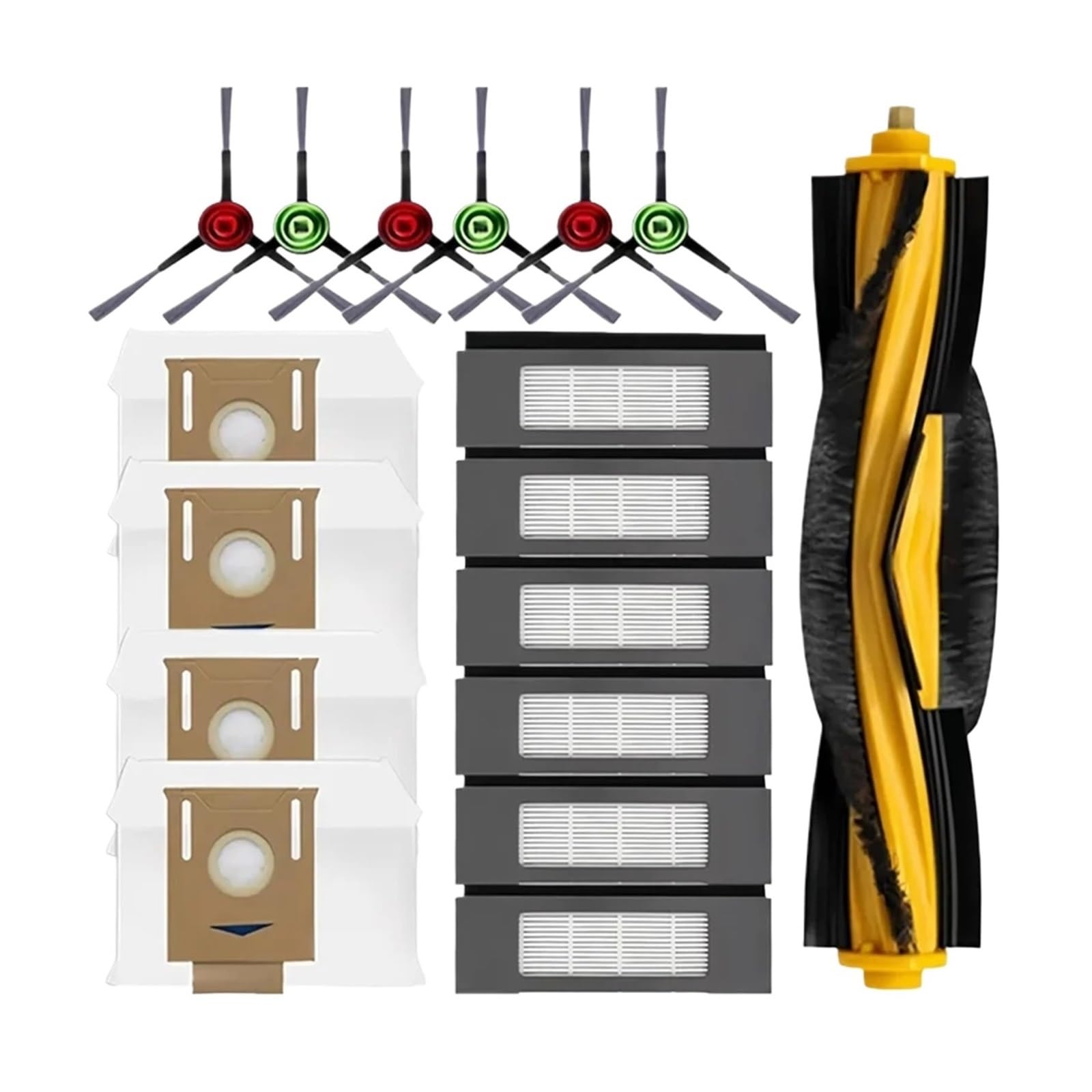 Filtre et brosses pour Ecovacs Deebot T8 Aivi et Max