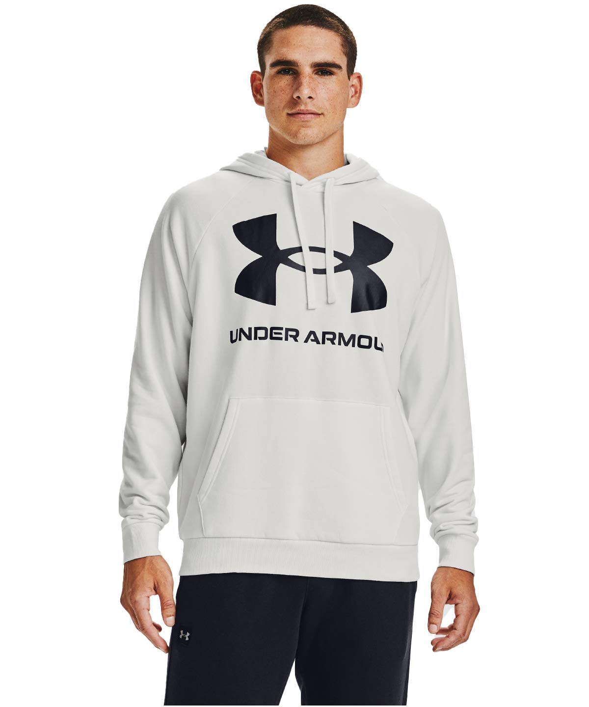 Sweat à capuche homme Under Armour Rival polaire chaud et confortable
