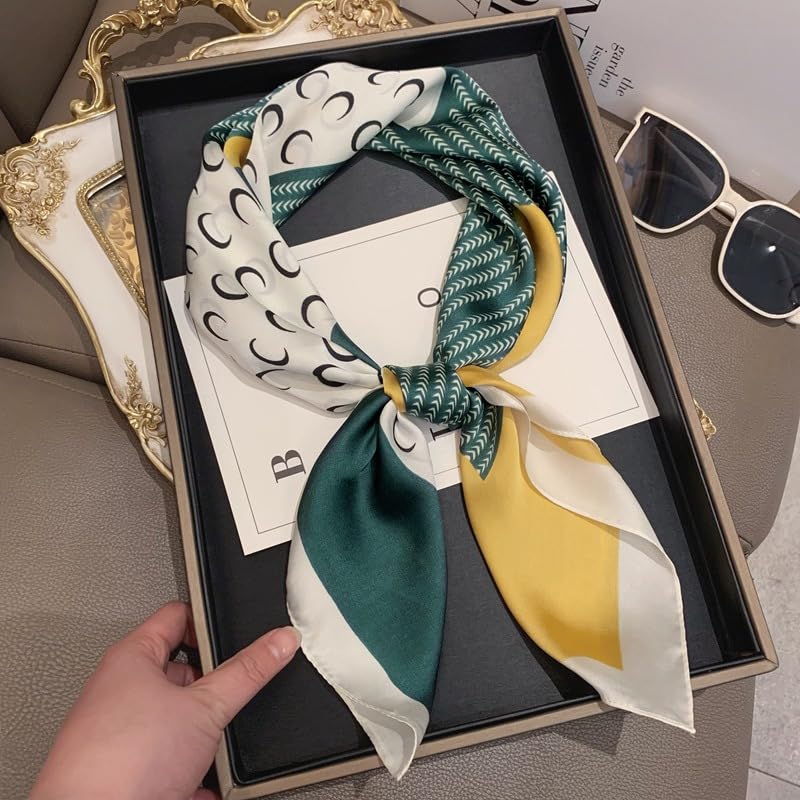 Square Headscarf Neck Silk Scarf for Women Perfect Fashion Gift2