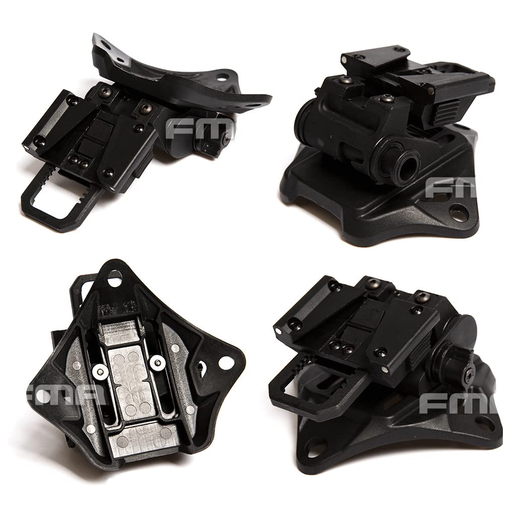 FMA Lunettes de vision nocturne tactique GPNVG18 et support en plastique pour casque NVG L4G19