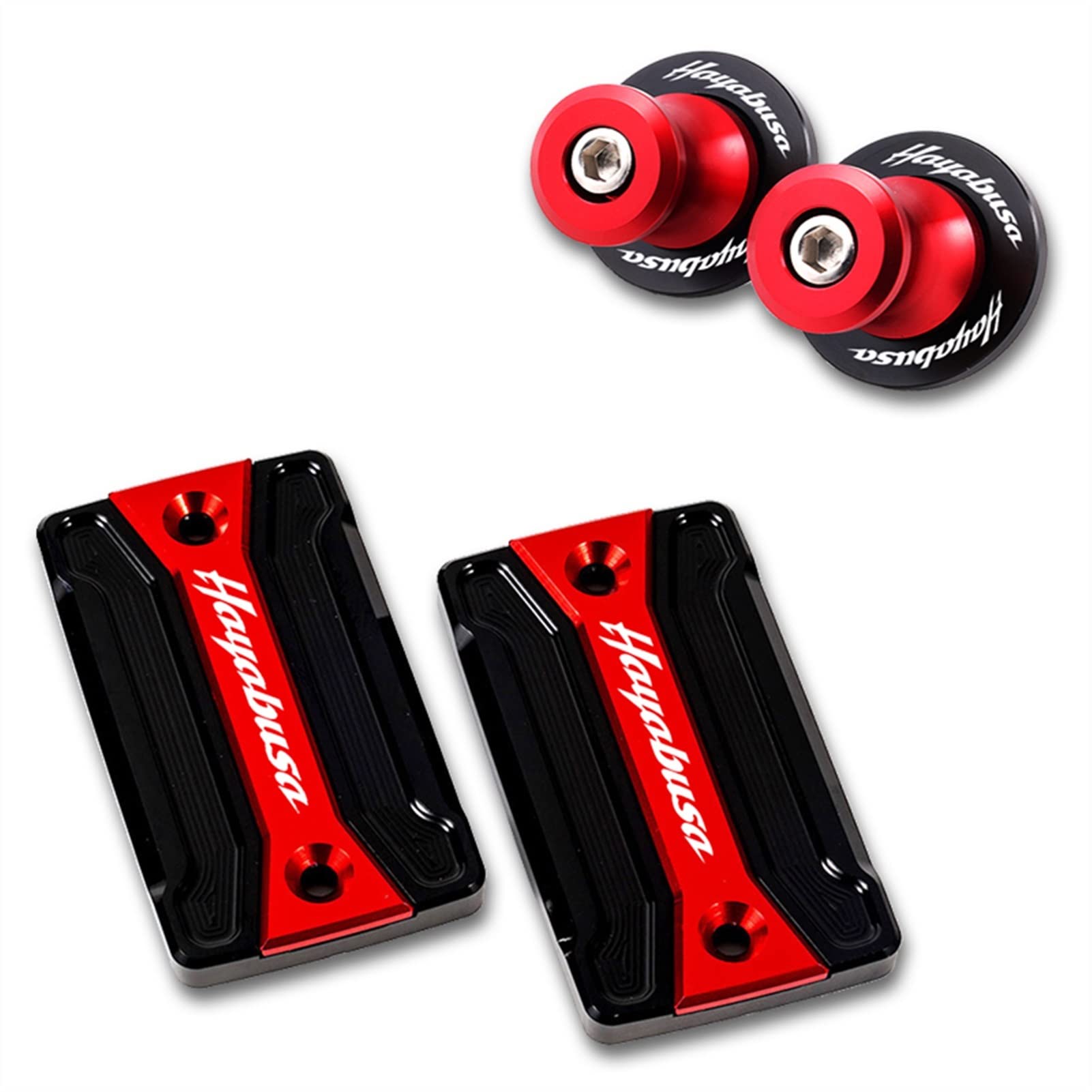 Bouchon de réservoir de liquide de frein pour Suzuki Hayabusa GSX1300R 2007-2021 rouge