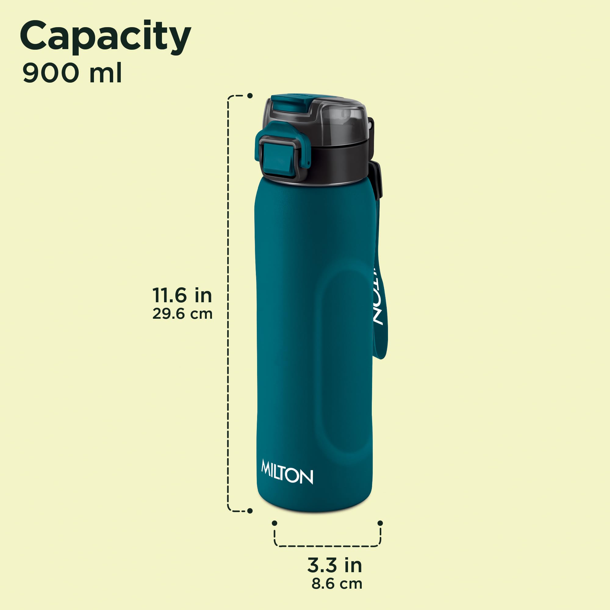 Milton Twiniq Thermosteel Water Bottle - Hot & Cold 24H -7 Milton Twiniq Thermosteel Water Bottle - Hot & Cold 24H -7