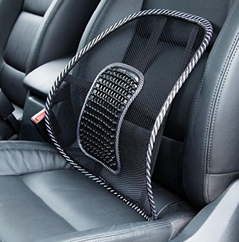 LIVDAT Ergonomic Massage Lumbar Cushion Lower Back Pain Lumbar Pillow Support Protect and Soothe Your Back for Office Chair & Car Seat
