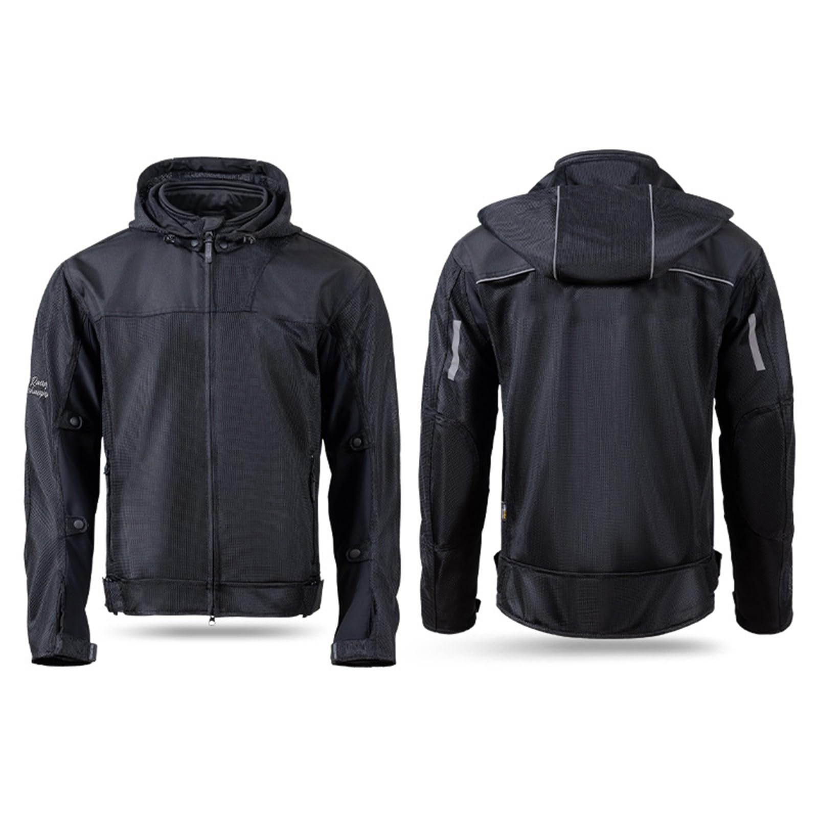 ordinarYone Wysokiej jakości męski kombinezon motocyklowy z pancerzami dla ochrony przed uderzeniami podczas jazdy z dużą prędkością i dojazdów do pracy