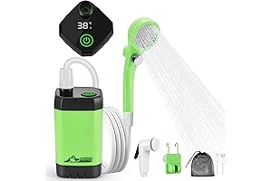 Wideo Portable Shower for an Enhanced Outdoor Showering Experience