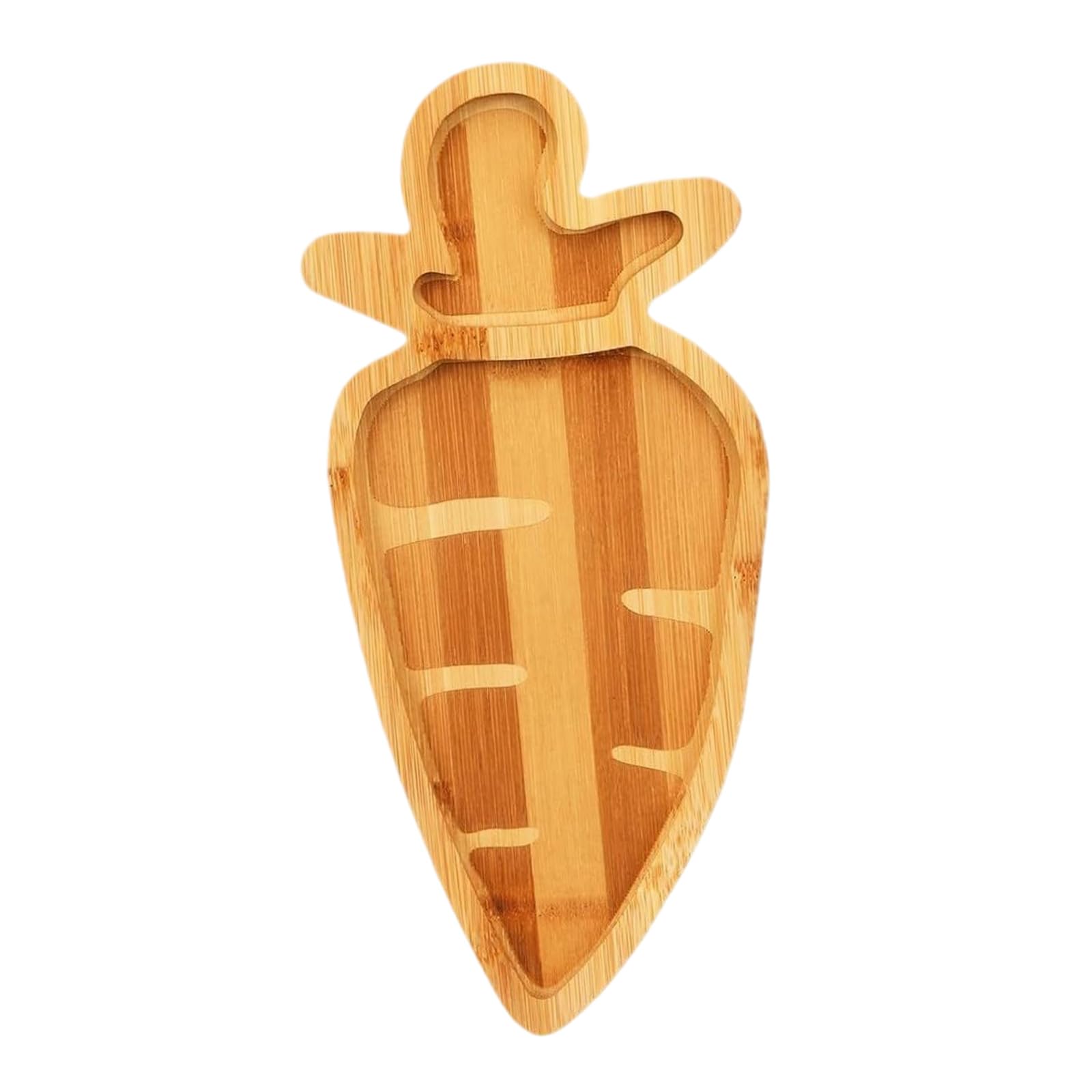 our fave Handcrafted Wooden Fruit Plate with Multiple Compartments Rabbits/Carrot Shape Platter for Festives Occasion Wooden Kitchen Serving Tray