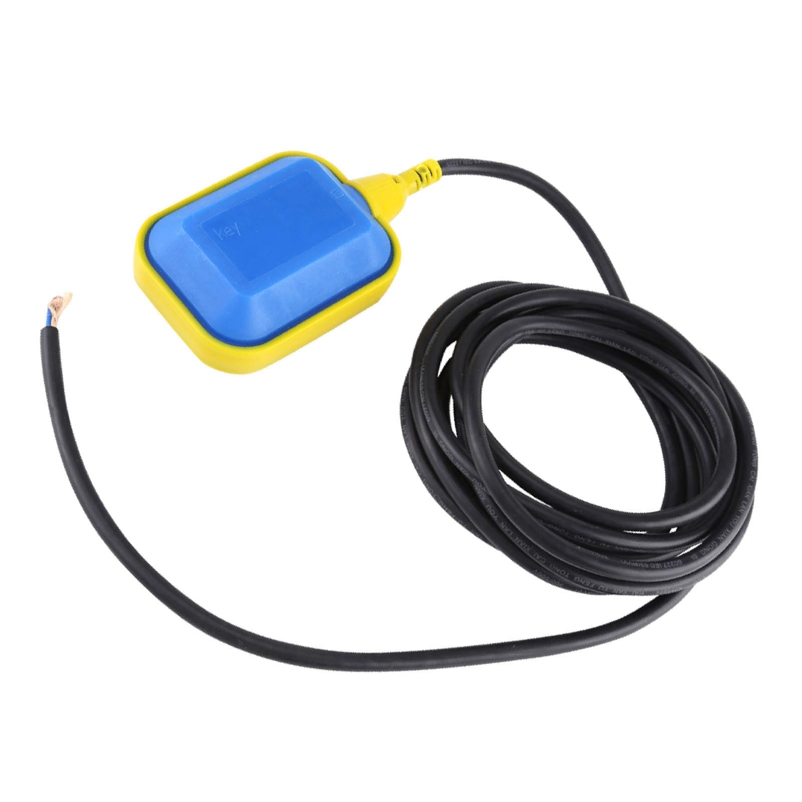 Produktbild von Kabelschwimmerschalter 0-220V 10A – 3,7m Kabel, Polypropylen, Für Wasserstandsregelung In Pools, Fässern & Tanks, Automatisch, Zuverlässig