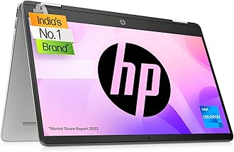 HP Chromebook X360 Intel Celeron N4020 14 inch(35.6 cm) Micro-Edge, Touchscreen, 2-in-1 Laptop (4GB RAM/64GB eMMC/Chrome OS/Intel UHD Graphics,1.49Kg), 14a-ca0506TU