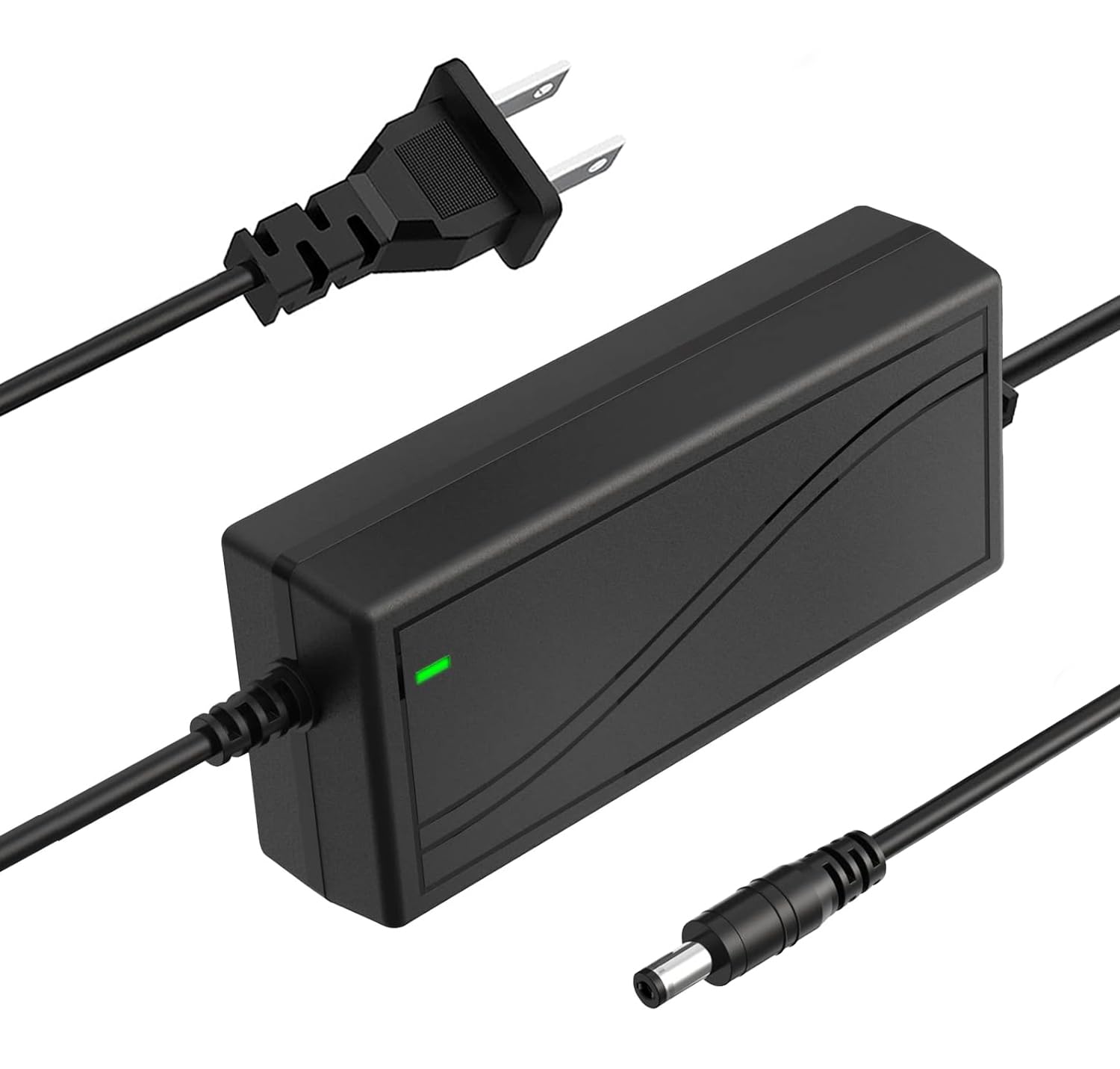 15v Power Adapter Replacement cord for Neewer Photo Studio Ring Light NW-150480D2, Charger for Ring Light Compatible With Neewer 14 inches & 18 inches Ring Lights DC15V 5A 75W 72W Power Supply Adapter